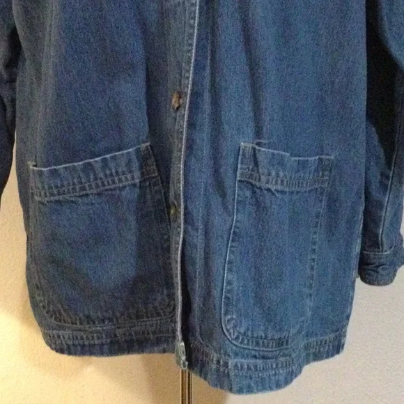 Cabin Creek Large Blue Denim Jacket - Picture 4 of 13